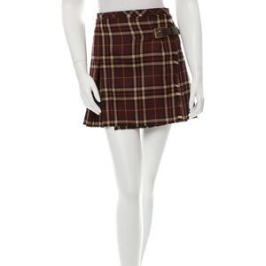 D&G
Virgin Wool Plaid Skirt